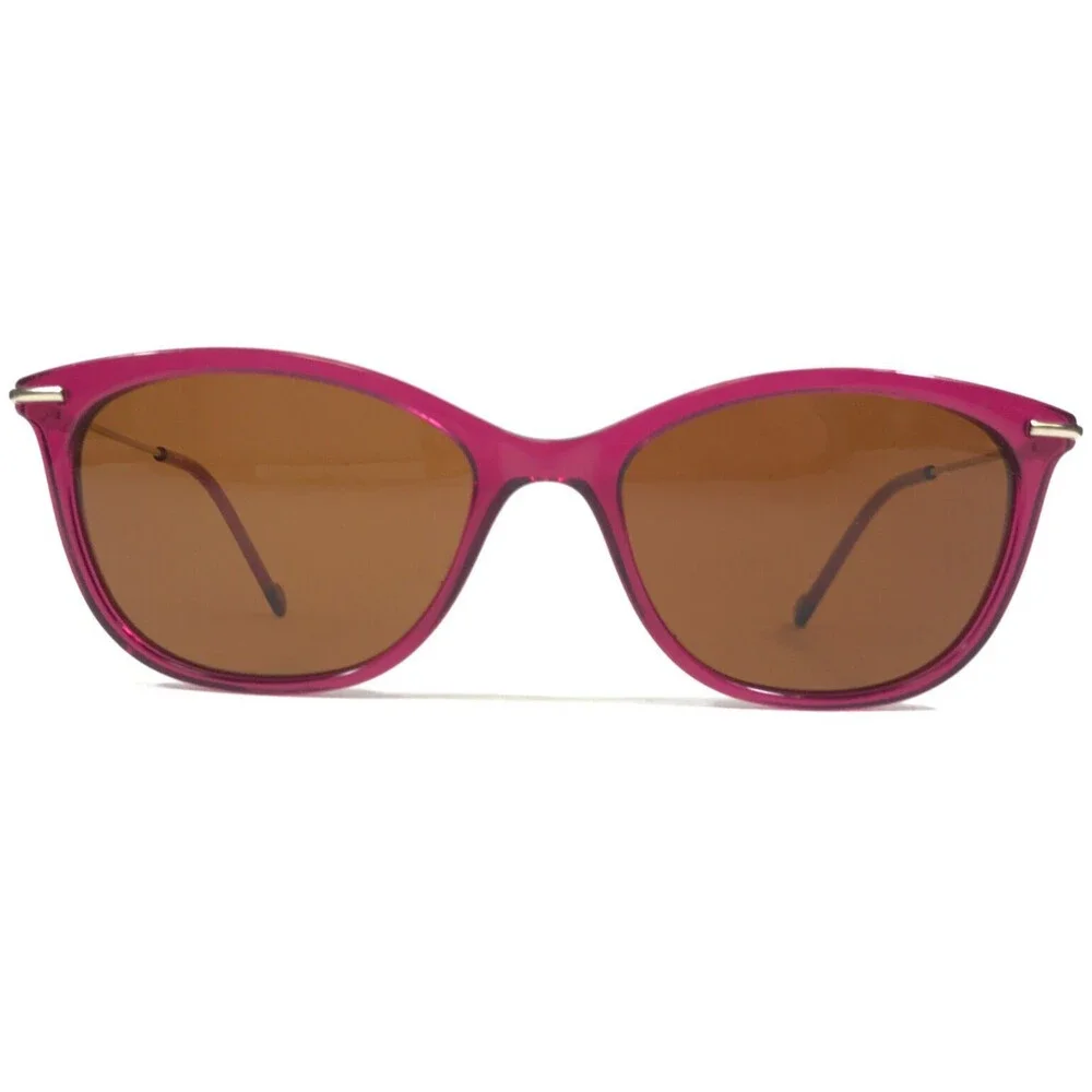 Liu Jo Sunglasses LJ2705 540 Gold Pink Cat Eye Frames with Brown Lenses